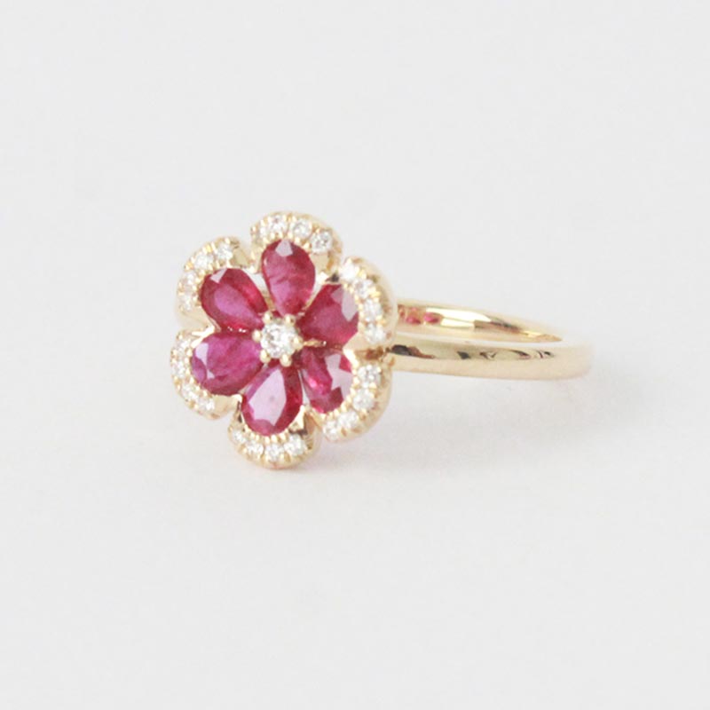 ANILLO FLOR ZINNIA